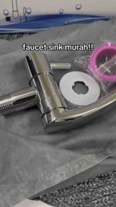 Lengthened Sink Tap Wall Mounted Swivel Stainless Steel Water Kitchen Long Faucet