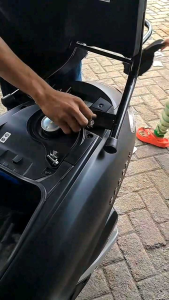 Sandaran Motor Genio Scoopy New Kararbu Fi New jok Boncengan Anak