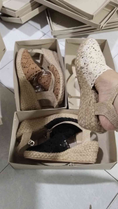 2 inches Lace Sandals halfshoes Made in Liliw Laguna
