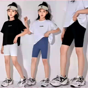 Legging Short Hot Pant Jersey Spandek Anak TK SD Remaja