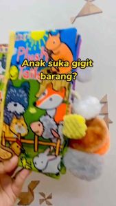 BabyBoss Jollybaby Cloth Book Baby Quiet Book Educational Infant Learning Toy Buku Kain