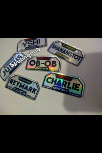 customized keychain miniplate