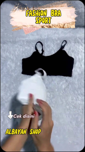 AB Bra Tangtop BH Korean Style Sport Gym Olahraga/Bra Sport Wanita