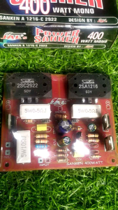 Kit Driver Power Sanken 400watt & TR FINAL untuk Audio