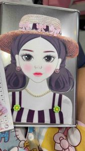 กระปุกออมสินปี๊ปยายเพ็ญ ลายแมว มีตารางออมเงินและสติกเกอร์ให้สวย น่ารักมาก 019