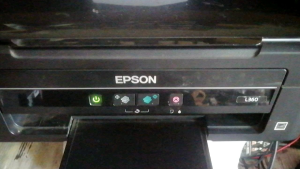 ส่งฟรี มือ2 Printer Epson L360 คมชัด ปริ้นได้ ถ่ายเอกสารได้ดี