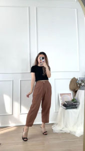 CJ - CELANA MIDI 2080 SA NA HIGHWAIST MIDI PANTS PREMIUM