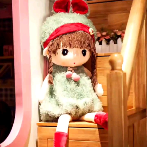 45CM/60CM Full Knitwear girl girls doll dolls princess toy toys kids girlfriend birthday gift plush soft stuffed 全针织连衣裙