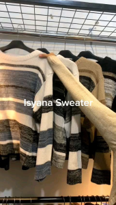ISYANA SWEATER RAJUT TWIS ATASAN WANITA RAJUT KNIt