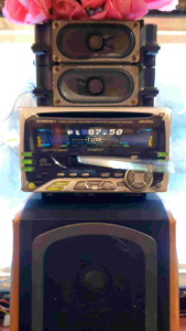 Máy phát nhạc liền Amply ADDZETS ADX 5555Z. Tính năng Bluetooth.Cd mp3.radio Tape catsset.