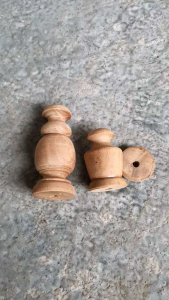 PION SANGKAR MURAI KAYU JATI