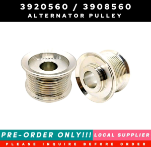 3920560 3908560 ALTERNATOR PULLEY 3918275 3910925 3925852 [FOR 8PK TYPE BELT] [LOCAL STOCK. SHIP IN 24HRS!] FOR CUMMINS ENGINES 4B3.9 6B5.9 6C8.3 AND MORE