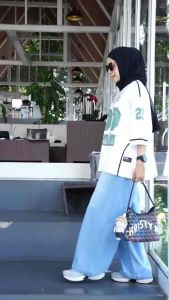 Celana kulot jeans by gyl autentic