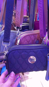 Selempang sighmon GZX-9090-116/Slingbag wanita sighmon GZX-9090-116 bahan kanvas