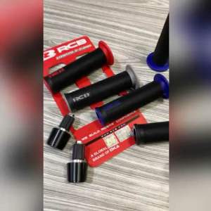 HANDFAT / HANGRIP RCB ORIGINAL ( BULU LEMBUT ) + JALU STANG FULL CNC  BISA UNTUK SEMUA JENIS MOTOR