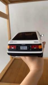 AE86 Trueno Diecast Scale 1/18 1:18 Die-Cast Model Toys Toy Car Collection Vehicle Collectible Toy Car