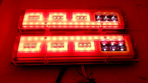 Stoplamp pick up truk 12-24 volt 30 cm model 4 kotak