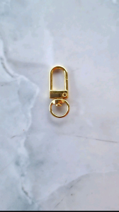PENGAIT GANTUNGAN KUNCI / KAITAN U / PENGAIT LOBSTER / LOBSTER CLASP KEYCHAIN ISI 5 PCS