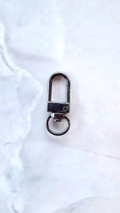 KAIT HOOK GANTUNGAN KUNCI LOBSTER WARNA BLACK ISI 5 / PENGAIT TAS LOBSTER CLASP KEW KEW