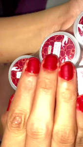 [ per 12 PCS ] KUTEK HENNATA PACCI 10 ML WARNA MAROON BPOM / KANUKUTA TAHAN AIR tembus wudhu / LUSINAN CAT KUKU KANUKUTA BPOM HENNATA