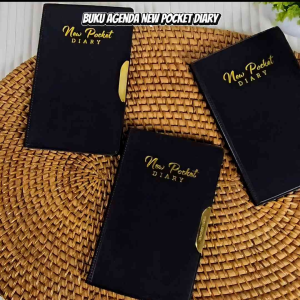 Agenda New Pocket Diary TH 1427//Tahun 2026 //Notebook kertas HVS cream ukuran 9 cm × 145 cm