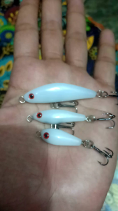 (1Set 4Pcs) Umpan Pancing lure swimer hampala sangat cocok untu segala ikan predator sungai dan laut