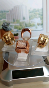 Cincin Cowok Pria 64 Mata Di4mon Petak Capten Bermutu dan Berkualitas Premium