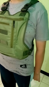 TAS DADA PRIA MERCURY HIJAU CHESTBAG TACTICAL