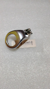 Stopper kabel rem depan standart 254 alloy chrome hanger stoper cantilever sepeda