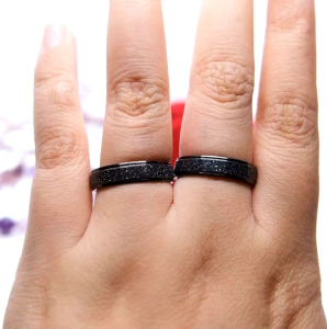 [GRATIS CETAK NAMA] Cincin Couple Titanium Anti Karat M35 | Cincin Pasangan | Cincin Hadiah | Cincin Lamaran | Cincin Tunangan | Aksesoris Pria Wanita