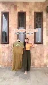 Daster Kimono & Pakaian Santai Wanita: Daster Premium & Crinkle Adem