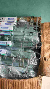 Kapstok stenlish/gantungan baju 8 kait