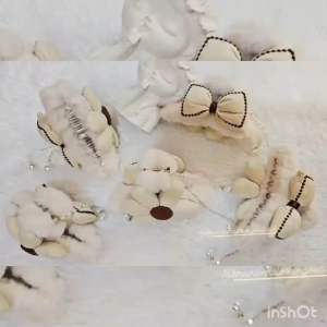 JEPIT RAMBUT PITA KOMBINASI BUNGA & KOREAN STYLE