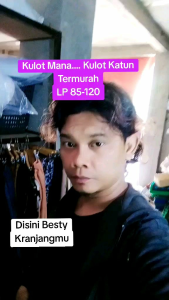 Kulot Celana Panjang Wanita Katun Ukuran 45-85