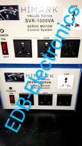 Original SVR Himark 1000 AVR Automatic Voltage Regulator 1000watts SVR-1000VA Servo Type AVR Time Delay