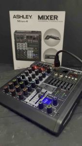 Mixer ashley milan 4 original mixer 4 channel ashley milan4