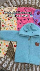 GRATIS JAKET 100 RIBUAN DAPAT 7 STEL SETELAN BAYI 3-18 BULAN MOTIF CEWEK COWOK
