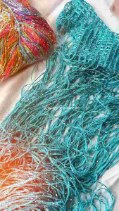 Tirai benang Glitter premium import 100x200cm