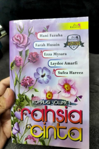 Kompilasi Volume 1: Rahsia Cinta - Hani Fazuha/Farah Husain/Ezza Mysara/Laydee Amarfi/Sufea Hareez (PRELOVED)