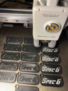 Personalized keychain any brand/make your own logo