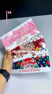 CJG Grax | Premium Customized Christmas Money Envelope Angpao | Personalized Cash Gift Envelope
