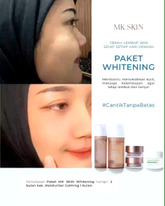 MKSKIN PAKET WHITENING MENCERAHKAN KULIT NORMAL KUSAM BY MAHARANI KEMALA