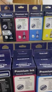 หมึกเติม Brother BTD60 Bk BT5000 C/M/Y ใช้กับ : DCP-T310DCP-T510WDCP-T710WMFC-T810W. ของเทียบเกรดพรีเมี่ยม กดเลือกสีได้