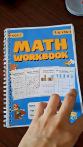 Math Workbook for Grade 1 Math Worksheets 152 Pages Number Charts Ordinal Numbers Counting Practice Skip counting Counting Sequence Math Book Math Worksheets for Grade 1 Complete Math Work book