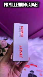 LDNIO T05 V5.3 Bluetooth 5.3 Wireless Earbuds with Ellipse Design and Built-in Mic