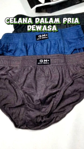 Wulanda 3 pcs celana dalam anak pria dewasa GM great male underwear collection