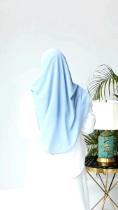 Laura Plain Semi Instant Shawl - Instant Shawl / Semi-Instant Shawl / Tudung Instant / Tudung Sarung / Instant Hijab / Slip-On Hijab