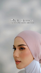 Dingin Snowcap - Muslimah Headscarf / Headscarves / Inner Hijab / Inner Cap / Inner Headwear / Headband