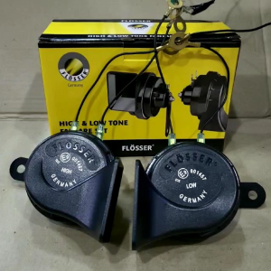 KLAKSON BMW FLOSSER HORN FANFARE FLOSSER 12V GERMANY