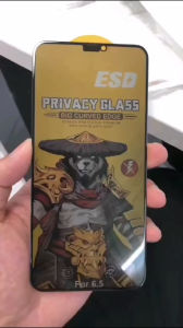(ESD) TEMPERED GLASS PRIVACY ANTI STATIC / ANTI DUST / ANTI SPY REDMI 7 8 8A 8APRO 9 9A 9C 9T 10 10A 10(5G) 10C 11 11PRIME 11A 12 12(4G) 12(5G) 12C 13 13C 13X 14C 15 15C